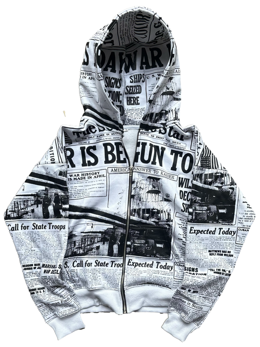 "war paper" zipup