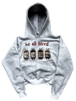 "we all bleed" hoodie